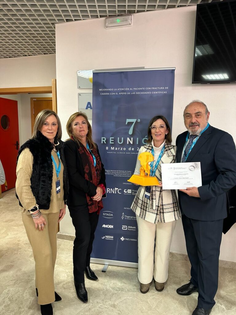 El Hospital Comarcal Valle de Los Pedroches de Pozoblanco reconocido en la 7ª reunión de Registro Nacional de Fracturas de cadera.
